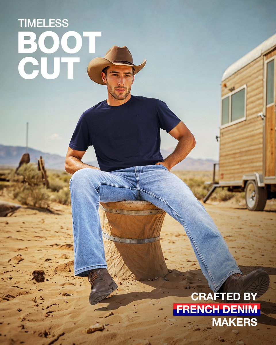 celioindia's tweet image. Iconic fit, legendary style - reimagined the French way. 🇫🇷
Celio’s Boot Cut Denim is crafted for those who walk their own path.
Are you ready to make a statement?

#Celio #DoItYourWay #BootCut #MensFashion #FrenchStyle #French #CelioDoItYourWay