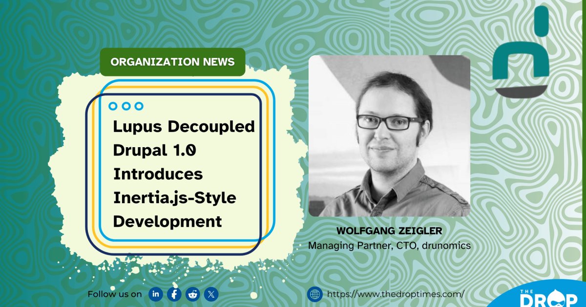 thedroptimes (@thedroptimes) on Twitter photo 🚀 Lupus Decoupled Drupal 1.0 brings <a href="/inertiajs/">Inertia.js</a> style development to @Drupal! Build modern web apps while keeping server-side control. Now production-ready with <a href="/nuxt_js/">Nuxt</a> support & future plans for React and Astro. Learn more: 🔗 bit.ly/42S9kgt <a href="/the_real_fago/">@wolfz.bsky.social</a> <a href="/drunomics/">drunomics</a> 🚀 Lupus Decoupled Drupal 1.0 brings <a href="/inertiajs/">Inertia.js</a> style development to @Drupal! Build modern web apps while keeping server-side control. Now production-ready with <a href="/nuxt_js/">Nuxt</a> support & future plans for React and Astro. Learn more: 🔗 bit.ly/42S9kgt <a href="/the_real_fago/">@wolfz.bsky.social</a> <a href="/drunomics/">drunomics</a>