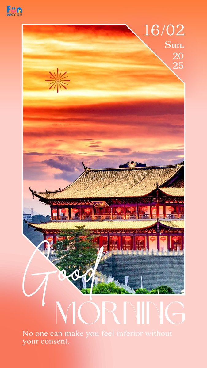 funway7686's tweet image. No one can make you feel inferior without your consent.#funway