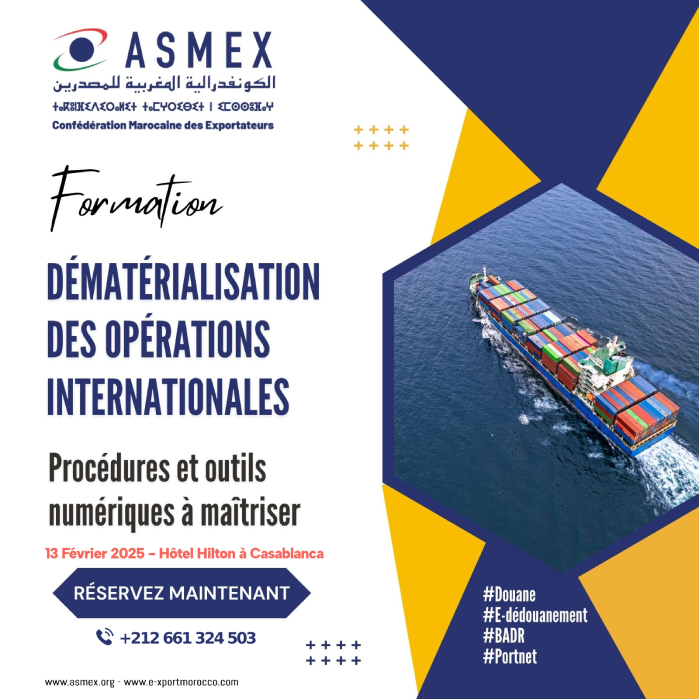 ASMEX - Confédération Marocaine des exportateurs tweet media