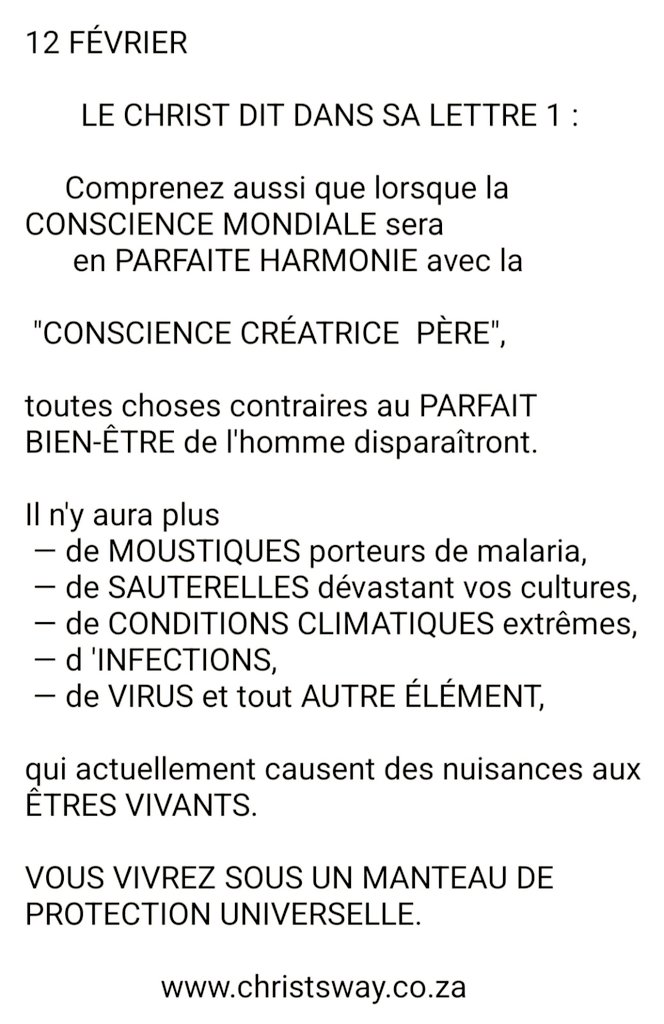MaintenantEt's tweet photo. #LesLettresDuChrist
#Lettre1
#12fevrier
#ConscienceChristique
#VoieChristique
Ces Lettres sont téléchargeables gratuitement sur https://t.co/HK6nmbRunu https://t.co/MrZI9aHfDv