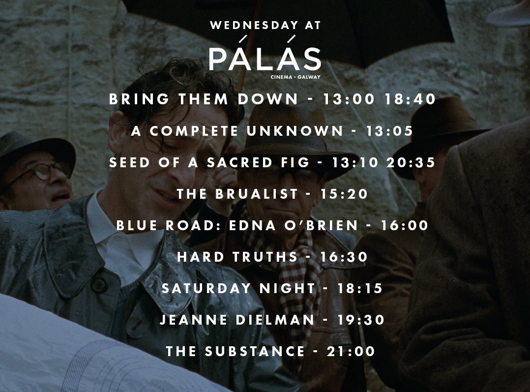 🎟️ &amp; 🕰️ palas.ie