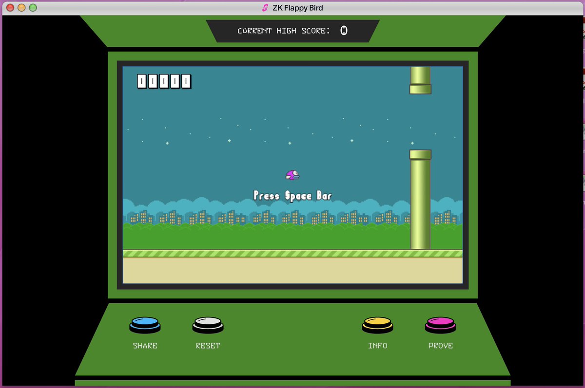 New play in town! <a href="/SuccinctLabs/">Succinct</a> Proofs 🔥

You get to win stars by playing games + generating chain proofs. This is fun.

However, question for <a href="/SuccinctLabs/">Succinct</a> intern:

If this is all on testnet atm, why is real USDC being charged for proofs? 👀

I could do 12 HS on Flappy game,