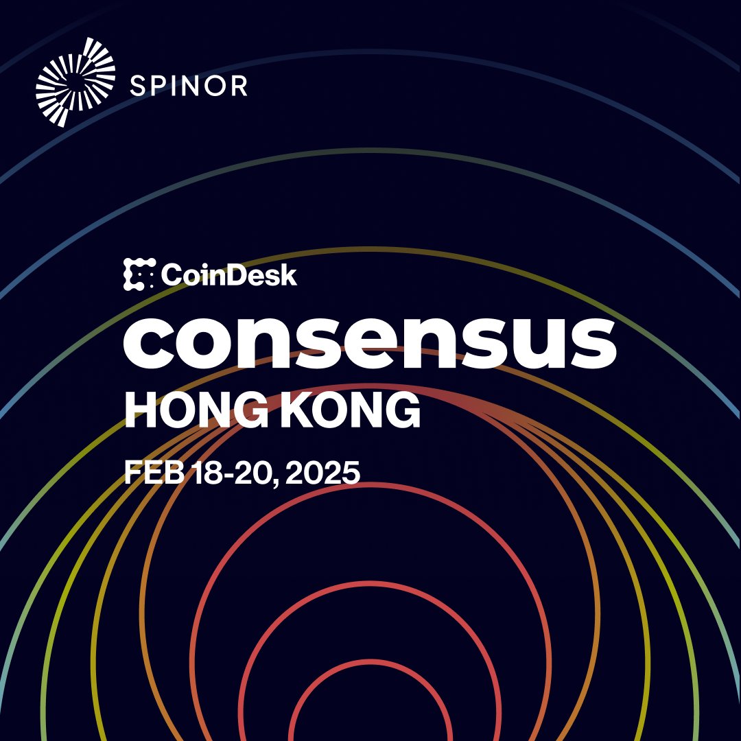 Meet us at <a href="/consensus_hk/">Consensus Hong Kong</a>, February 18-20th.

Join Spinor at Consensus, where leading companies in blockchain, digital assets, and Web3 unite to advance the industry. Connect with us and explore opportunities with Spinor—the first Layer 1 blockchain that lets you build anything.