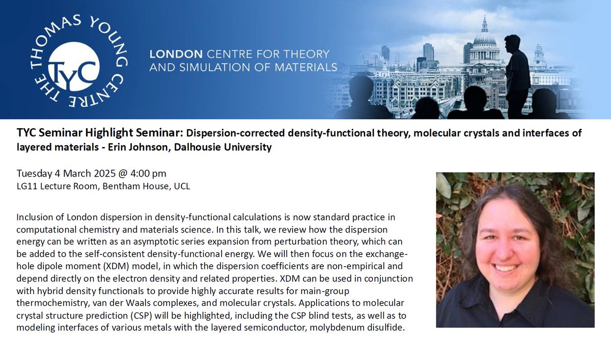 jm_tomczak's tweet image. The @tyc_london is thrilled to host Erin Johnson on 4 March for a Highlight Seminar. Please register for the (free, in-person) event
👉 thomasyoungcentre.org/event/tyc-high…