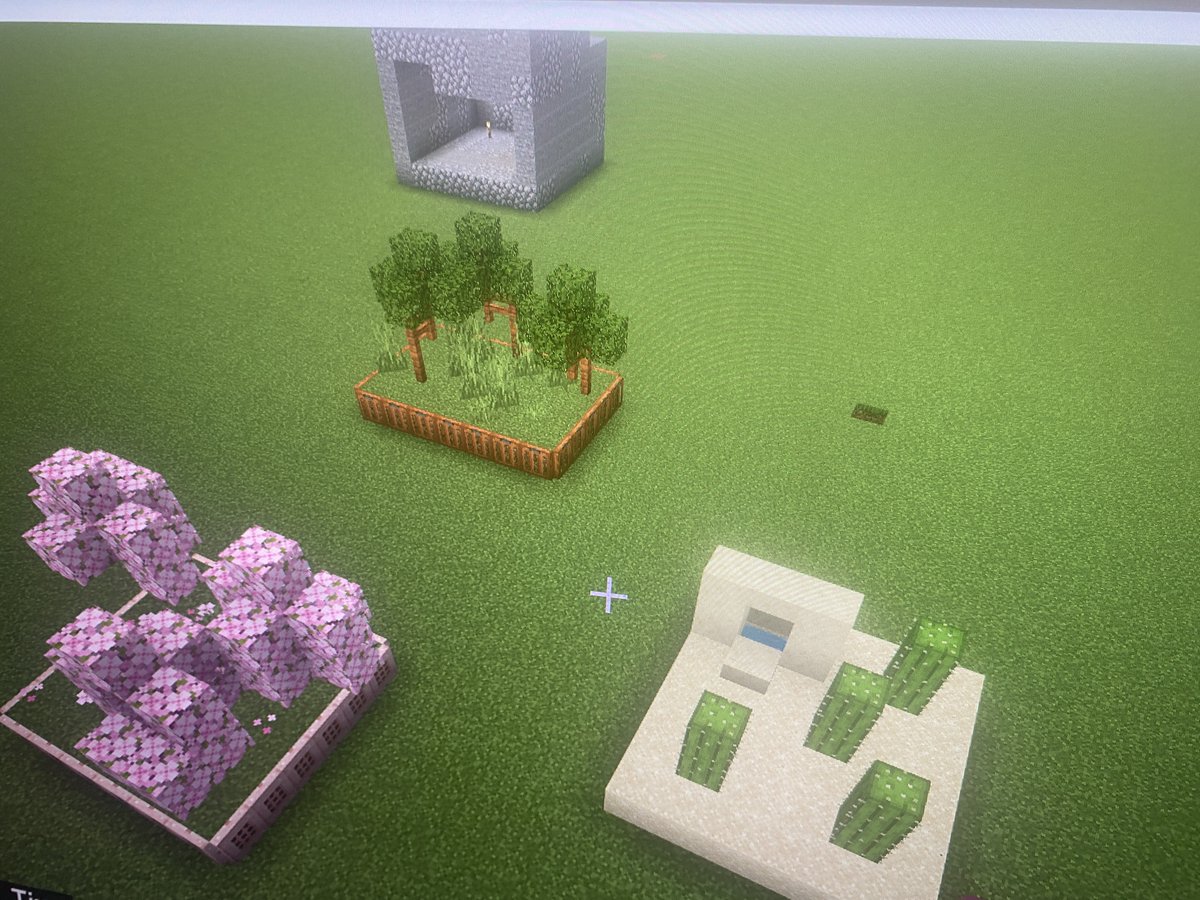 DurringtonHigh's tweet image. Year 7 Minecraft club were challenged to make their own mini biomes and came up with some fantastic designs!
#DHSClubs #DHSComputing