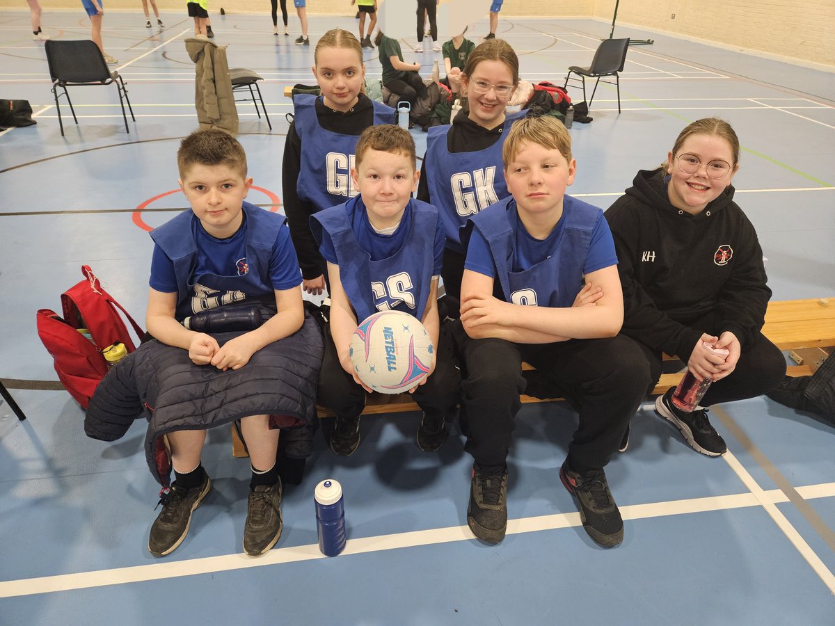 Our netball team are excited and ready to go at the netball festival #aiminghigh