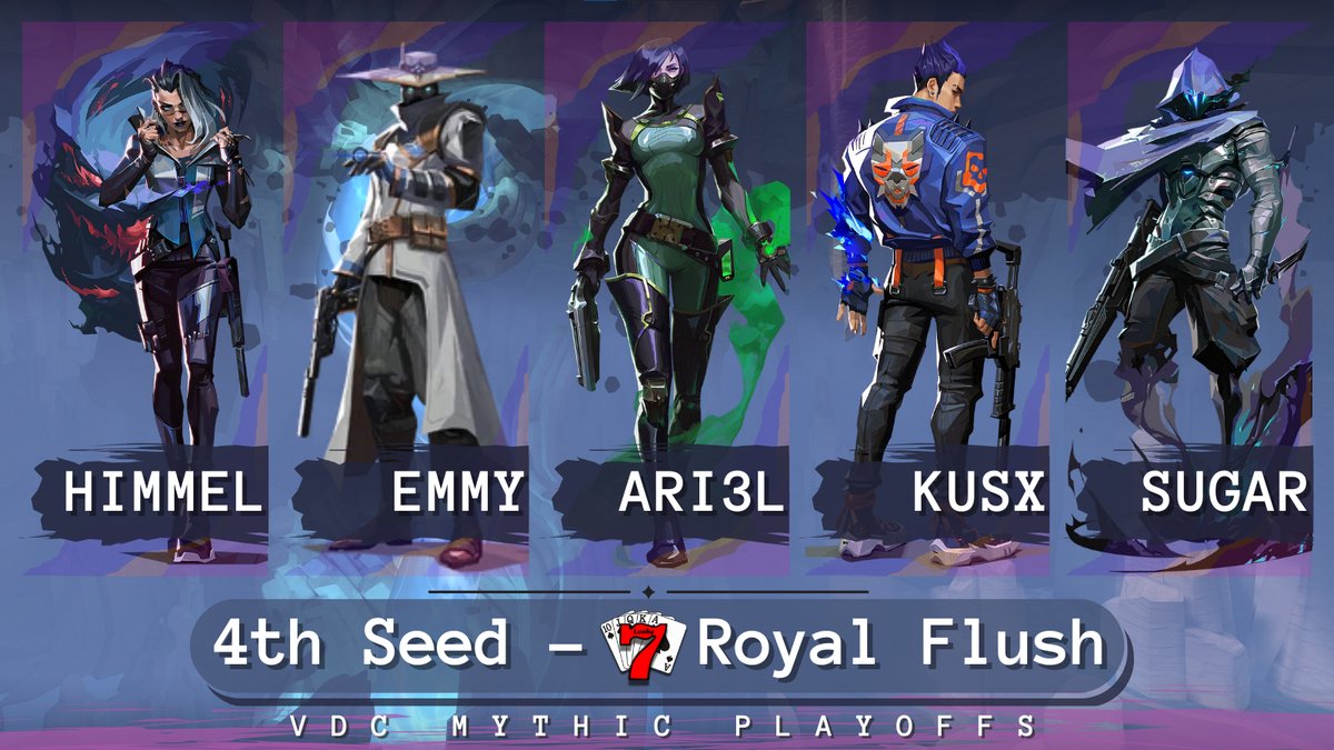 With the Mythic tier also coming to a close, now is the perfect time to check out your playoff teams and see which wicked good players are trying to lead their teams to victory--who do you have? 🔥 Make sure to keep an eye out for game announcements! It's getting real. 👊👑