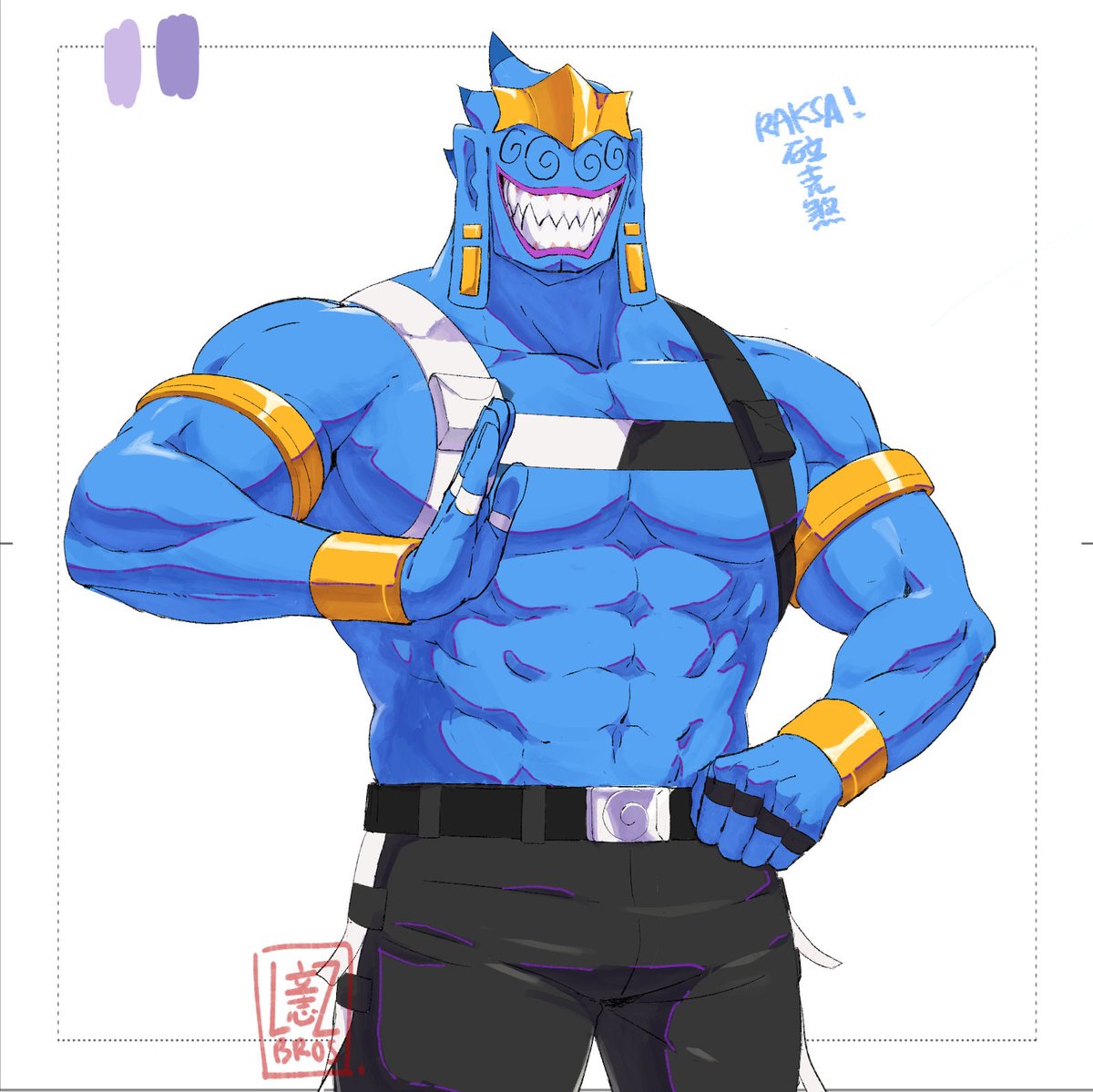 真正的臉
Real face