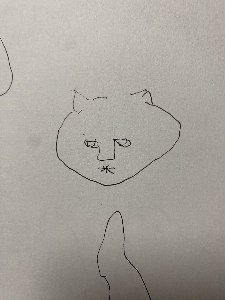 多分今まで描いた中で一番似てる🐈‍⬛ 