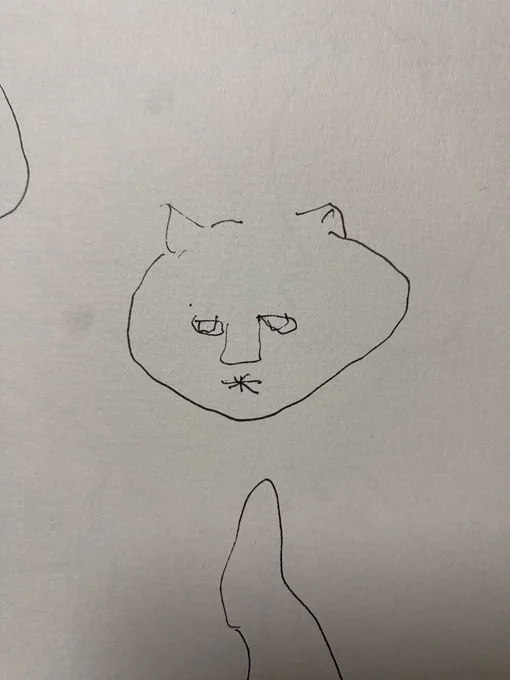 多分今まで描いた中で一番似てる🐈‍⬛ 