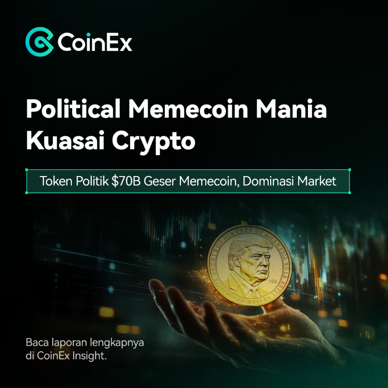 CoinExIndonesia's tweet photo. Januari 2025, #BTC menembus $102K di tengah euforia #memecoins politik! ⚠️

🔔 Intip outlook bulanan kami:
- Keputusan suku bunga The Fed
- Presale $300M dari World Liberty Finance
- Meningkatnya minat institusional

Baca selengkapnya ⤵️