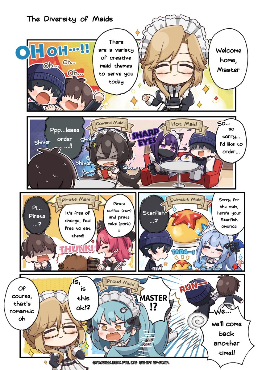 NIKKE Comics】 GODDESS OF VICTORY: NIKKE Official Four-Panel