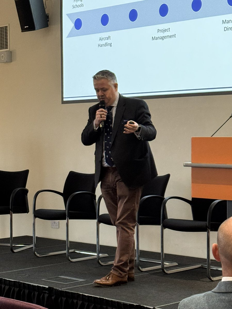 David Edwards CEO of .<a href="/AeroSociety/">Royal Aeronautical Society</a> takes the stage to talk about what is #sustainable future #aviation