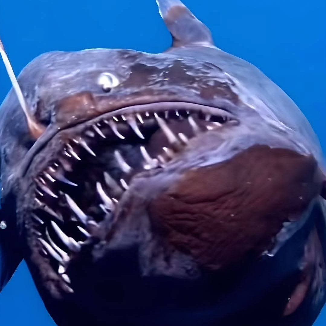 pauloMDtweets's tweet photo. "At last, I see the light before I go." 🥹

An adult black sea-devil angler fish spotted in daylight on February 11, 2025, at the coast of Tenerif. 

This sea creature is usually found in the depths of the sea where it is pitch black.

“It was in poor condition and only survived for a few hours,” said by the marine biologist who saw the angler fish.