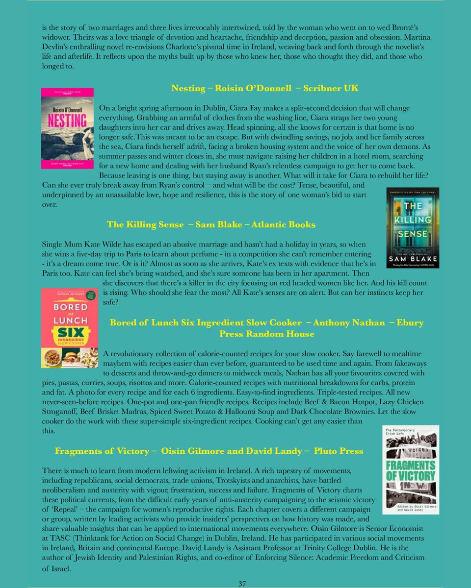 Sam Blake (@samblakebooks) on Twitter photo Thanks so much to <a href="/patriciascanl18/">Patricia Scanlan</a> for including me alongside some stellar book choices in <a href="/BigIssueIreland/">Ireland's Big Issue</a> 🙏
#TheKillingSense is the perfect Valentine's escape to Paris and is ONLY 99p in #Kindledeals right now
📖amzn.eu/d/7N1udDM Thanks so much to <a href="/patriciascanl18/">Patricia Scanlan</a> for including me alongside some stellar book choices in <a href="/BigIssueIreland/">Ireland's Big Issue</a> 🙏
#TheKillingSense is the perfect Valentine's escape to Paris and is ONLY 99p in #Kindledeals right now
📖amzn.eu/d/7N1udDM
