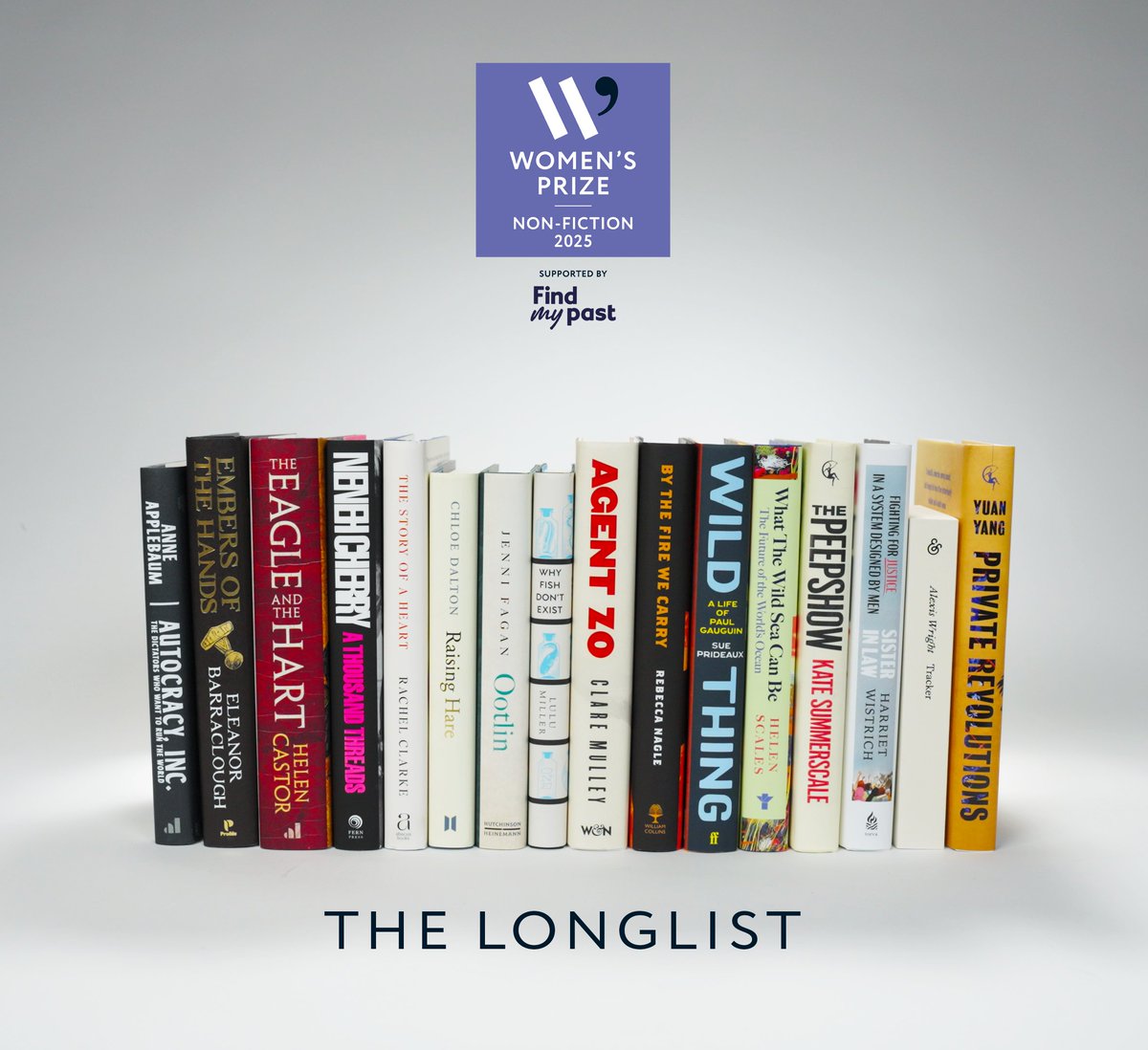 Bookshop.org (@bookshop_org_uk) on Twitter photo The <a href="/WomensPrize/">Women's Prize</a> for Non-Fiction Longlist is OUT! 🏆 Congratulations to this year's longlisted authors. Explore this extraordinary list and support independent bookshops: uk.bookshop.org/lists/the-2025… The <a href="/WomensPrize/">Women's Prize</a> for Non-Fiction Longlist is OUT! 🏆 Congratulations to this year's longlisted authors. Explore this extraordinary list and support independent bookshops: uk.bookshop.org/lists/the-2025…