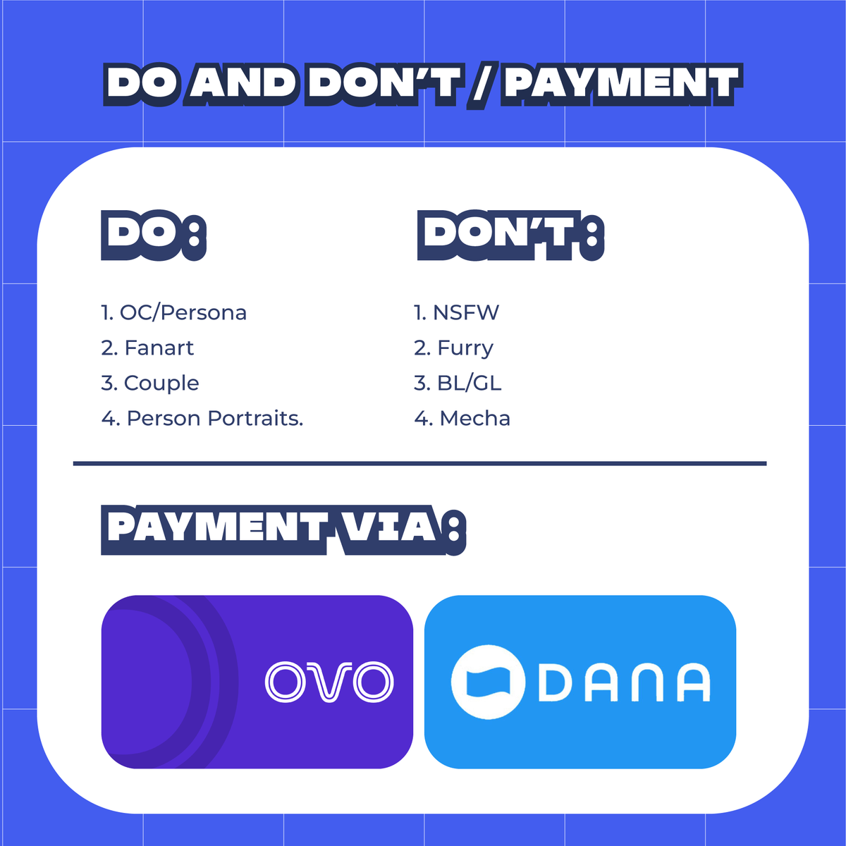 OPEN COMMISION CHIBI!

✨RT, like and share are very appreciated✨

kalau tertarik bisa langsung dm yaa 📩

#zonajajan #opencommission #zonauang #commissionsopen