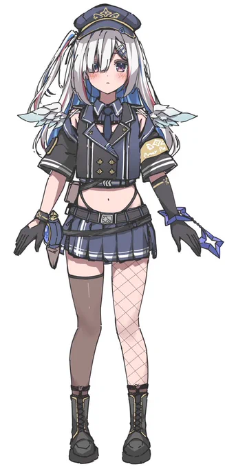 #天音かなた新衣装予想 かなたそ巡査 #かなたーと 
