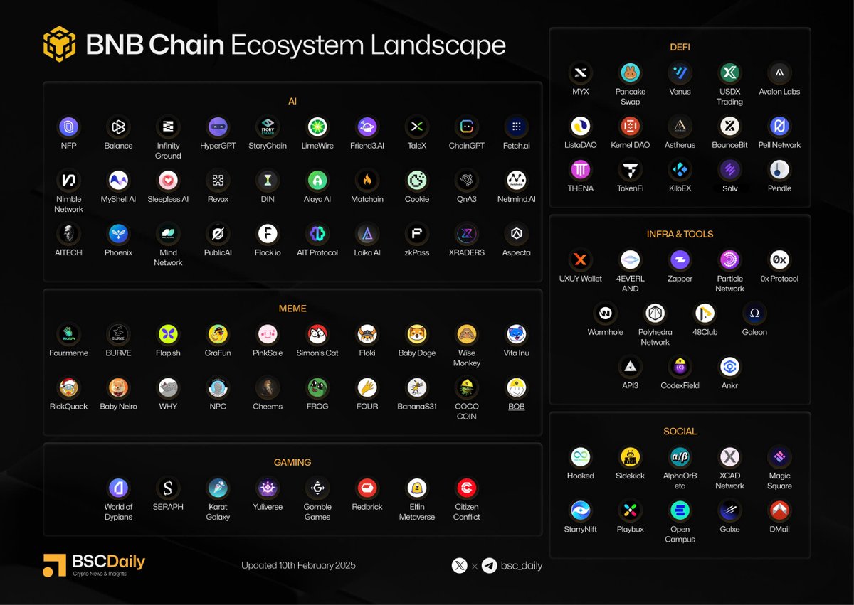 2025路线图公布，金狗不断，BNB Chain生态之春还有哪些潜力标的？