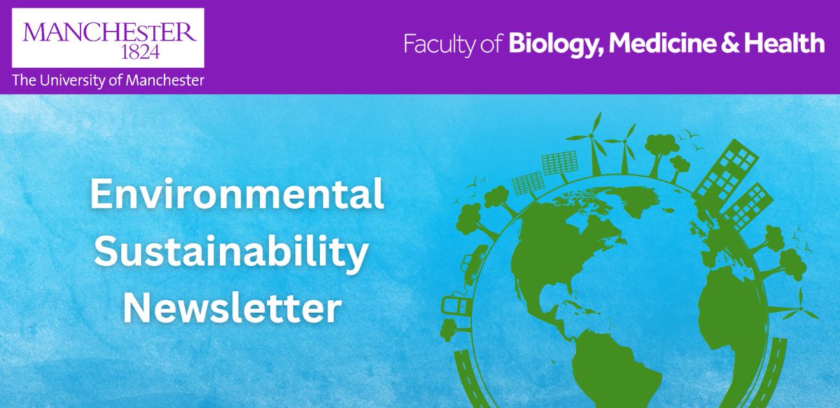 FBMH Social Responsibility and Public Engagement (@fbmh_sr) on Twitter photo Sign up to our ES Good Newsletter to stay up to date with everything sustainability in the Faculty and beyond!
Email srbmh@manchester.ac.uk to join our quarterly mailing list.
#ESinFBMH <a href="/FBMH_UoM/">UoM Biology, Medicine and Health</a> Sign up to our ES Good Newsletter to stay up to date with everything sustainability in the Faculty and beyond!
Email srbmh@manchester.ac.uk to join our quarterly mailing list.
#ESinFBMH <a href="/FBMH_UoM/">UoM Biology, Medicine and Health</a>