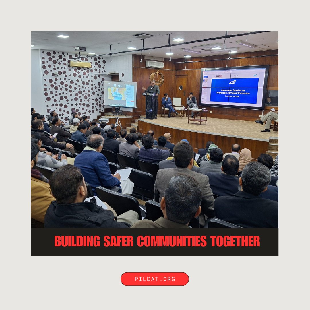 Preventing violent extremism is not a one-day commitment—it’s a continuous effort. Through dedicated initiatives, PILDAT &amp; YPP empowers communities to prevent radicalization with awareness, dialogue, and resilience. Let’s stand together, not just today but every day for peace &amp;