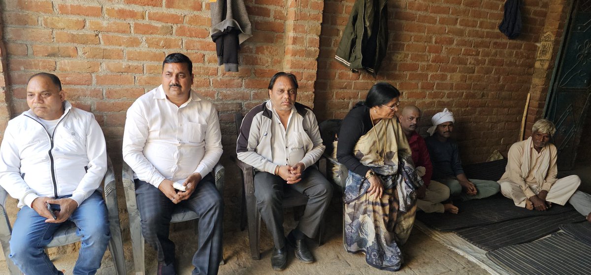 mlaetawah's tweet image. अपनी विधानसभा क्षेत्र इटावा सदर अंतर्गत मानिकपुर रोड के ग्राम अड्डा हड़ौली निवासी करन राजपूत जी के पुत्र के निधन की दुखद सूचना प्राप्त होने के उपरांत उनके निवास स्थान पर जाकर अपनी शोक संवेदना व्यक्त की, ईश्वर पूर्ण आत्मा को अपने श्री चरणों में स्थान दें
ॐ शांति ।