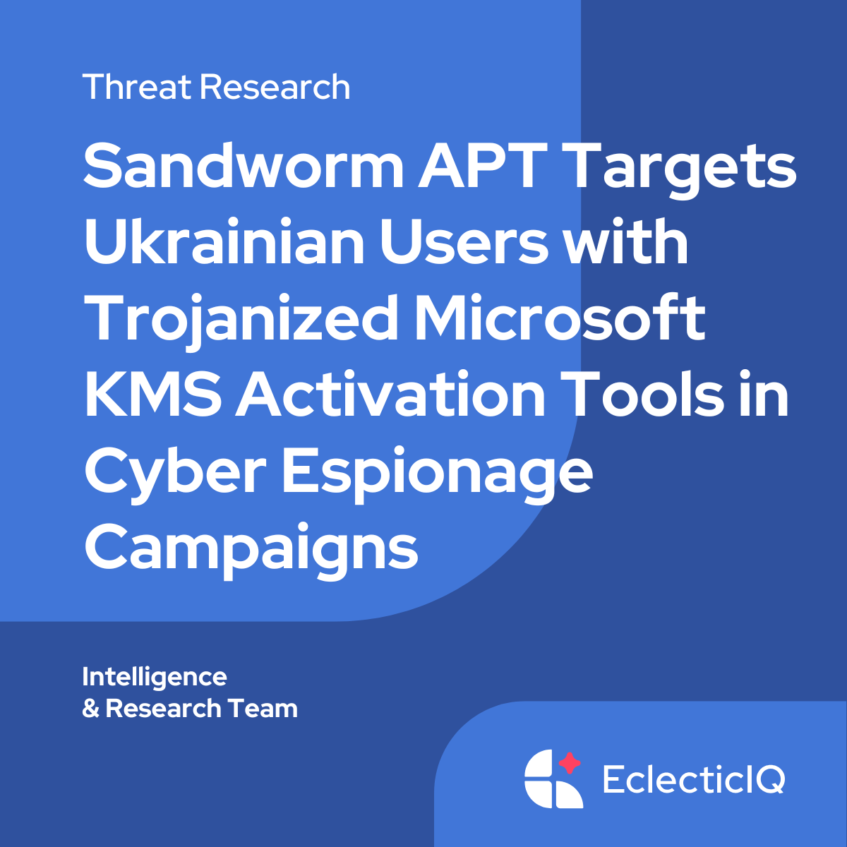 The latest research from EclecticIQ analysts uncovers an active cyber espionage campaign by Sandworm (APT44), a GRU-backed threat actor targeting Ukrainian Windows users. Read the full report to stay ahead of the latest tactics: hubs.ly/Q036m3GP0