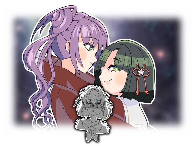 これはかほこず大ピンチの絵です
