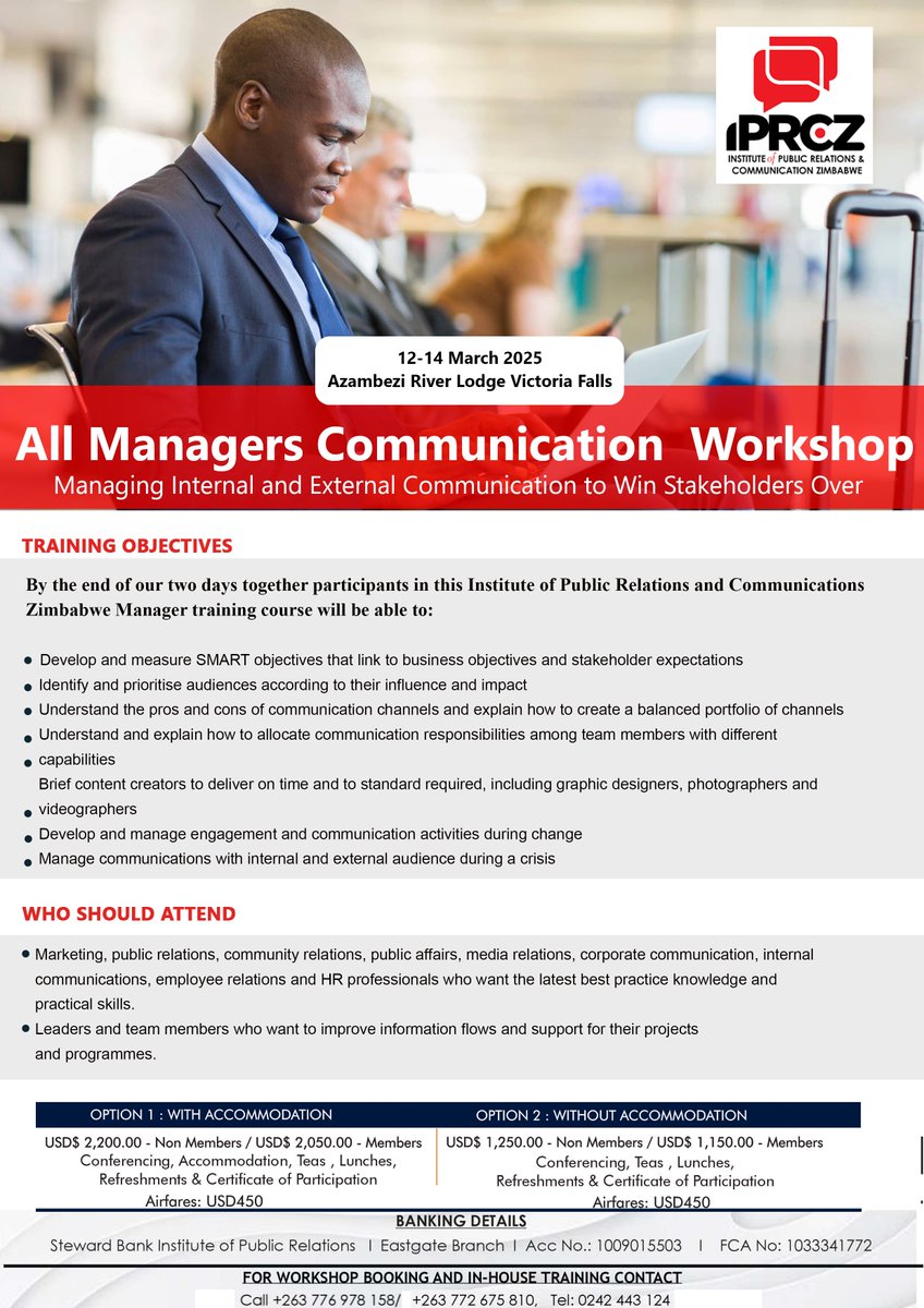 Institute Of Public Relations & Communication Zim tweet media