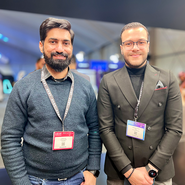 "What a difference a day makes" and after Day 3 at 

LEAP 2025, we’re looking at the future with fresh eyes.
Furqan Aziz, our CEO, connected with tech leaders from across the globe.
#InvoZone #Day3 #LeadTheFuture #StepIntoInnovation #CreatingTomorrowToday #TogetherWeLeap