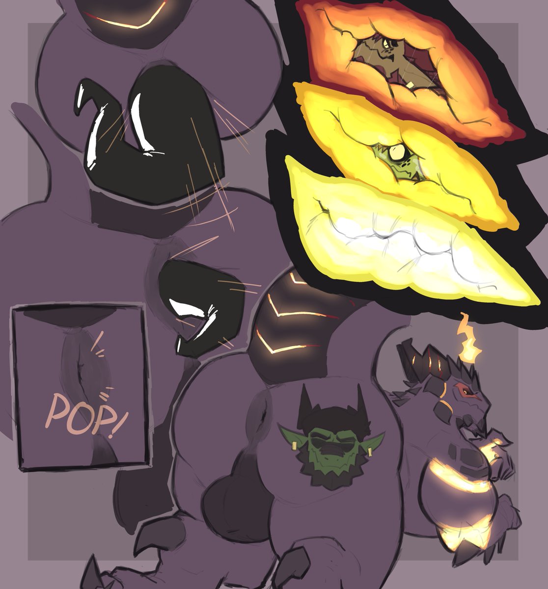 Boss Dragon Takeover (@zephyrchill) on Twitter photo a lil sequence for <a href="/4GioGio4/">Aldrich, but y'know</a>, my dragon simply got a bit too greedy with Aldrich back there (but i doubt he minds) a lil sequence for <a href="/4GioGio4/">Aldrich, but y'know</a>, my dragon simply got a bit too greedy with Aldrich back there (but i doubt he minds)