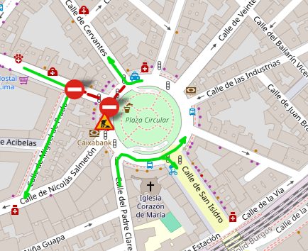 PoliciaMV's tweet photo. ⚠️ATENCIÓN: Desde el lunes, 17 de febrero, se realizará un corte total al tráfico en #PlazaCircular para el desmantelamiento de la gasolinera.
¡Tenlo en cuenta en tus desplazamientos! 👇👇👇
@AyuntamientoVLL https://t.co/G2cpF7fY7b
