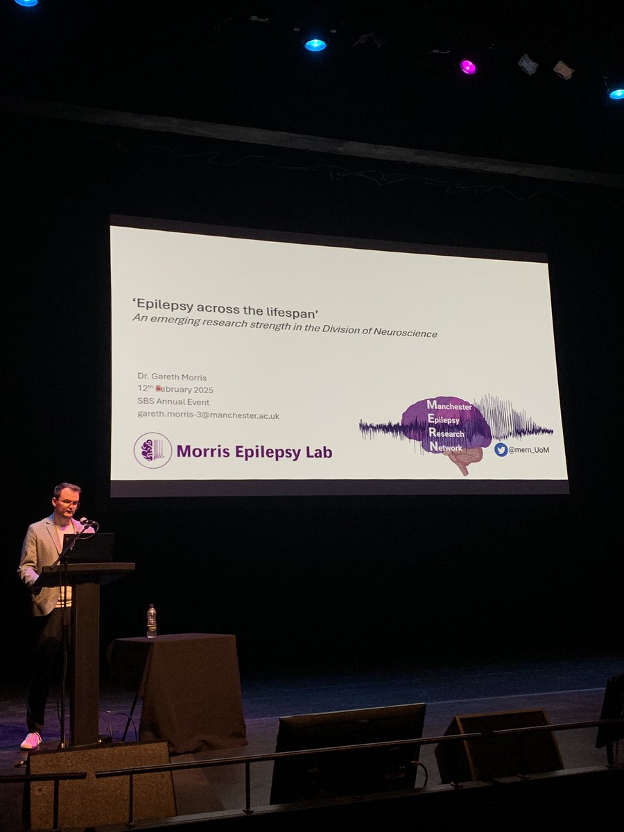 Division of Neuroscience (@dns_uom) on Twitter photo Our very own @GarethMorris5 leading session 2 this morning.: “Epilepsy
across the lifespan - an emerging research strength in the Division of Neuroscience” <a href="/FBMH_UoM/">UoM Biology, Medicine and Health</a> #sbsannualevent2025 Our very own @GarethMorris5 leading session 2 this morning.: “Epilepsy
across the lifespan - an emerging research strength in the Division of Neuroscience” <a href="/FBMH_UoM/">UoM Biology, Medicine and Health</a> #sbsannualevent2025