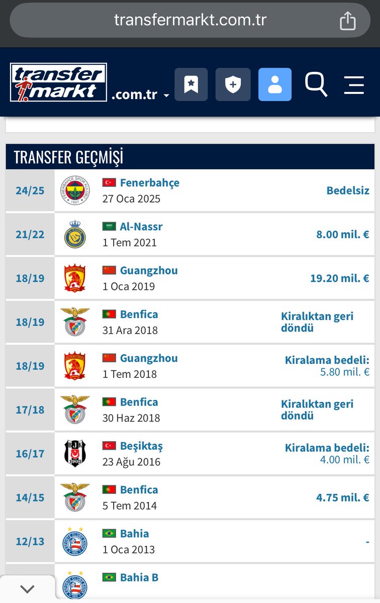 tskulis61's tweet photo. Fenerbahçe, ilk etapta Talisca’nın bonservisini 15.5 milyon Euro olarak açıklıyor. Fakat devreye limitler girince bonservis bedeli medyadan sildiriliyor. 

Galatasaray ve Fenerbahçe’ye ne masanın, ne de sahanın kuralları işliyor. Bu iki kulüp Türk Futbolu’nu uçuruma doğru sürüklüyor!