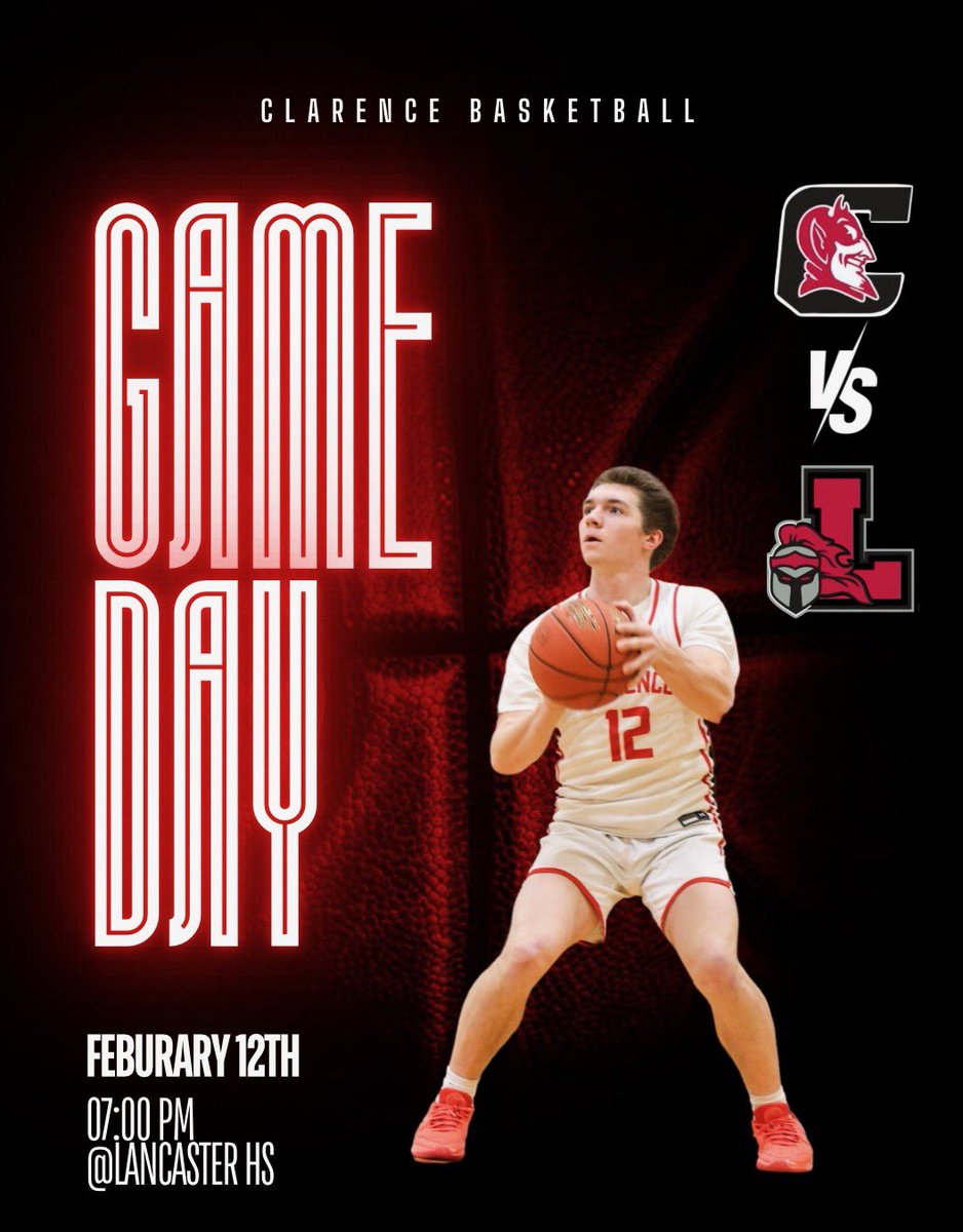 Clarence Basketball (@clarencevbb) on Twitter photo 🚨 Game Day 🚨 
#GoRedDevils 🚨 Game Day 🚨 
#GoRedDevils