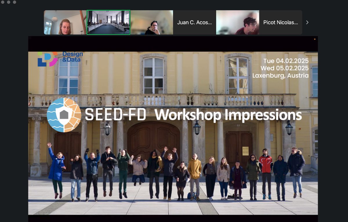 ✨ Nothing beats in-person collaboration!
 🤝 Last week, the #seed_fd team met at <a href="/IIASAVienna/">IIASA</a> for a creative workshop &amp; General Assembly – exchanging ideas, refining strategies &amp; planning next steps for better flood &amp; drought forecasting! 🌍 seed-fd.eu