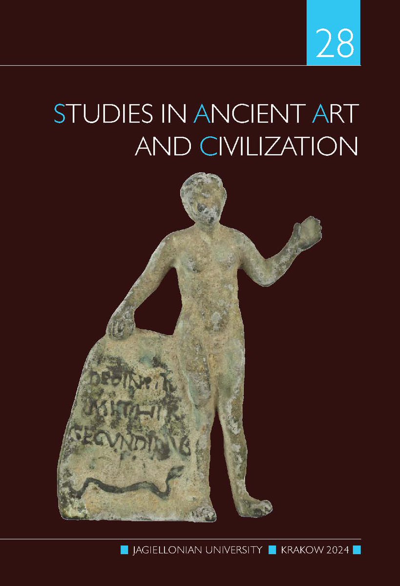 ❗Vol. 28 of our Studies in Ancient Art and Civilization journal (#SAAC) is now out! Edited by <a href="/BodzekJarek/">Jarosław Bodzek</a> and featuring a range of research papers from the character of Neolithic 'Imagery' to Christian iconography in Syria.
➡️ journals.akademicka.pl/saac/issue/vie…