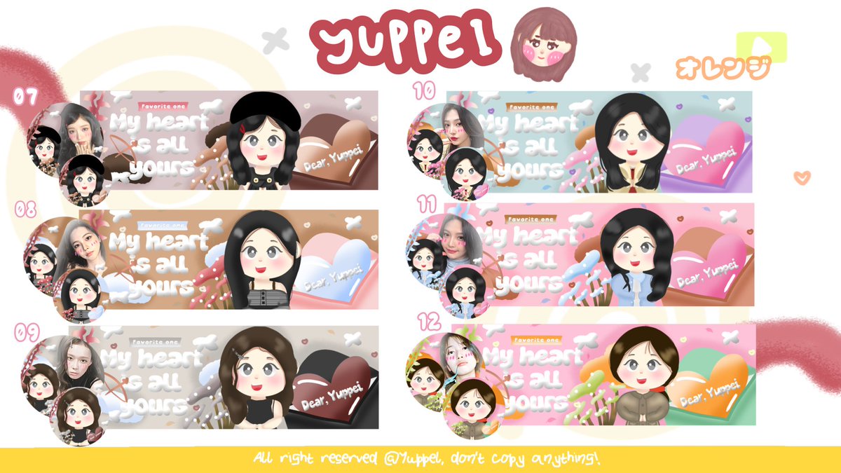 YuppeI's tweet image. valentine yay!— help repost iaa🍫⭐

haloo aku bawa 12 layout chibi ready stock dengan harga 24k get 2 ava ya guys:3 free untuk retext jugaa, lessgoo jajank🙋🏻

#zonanuang #zonajajan