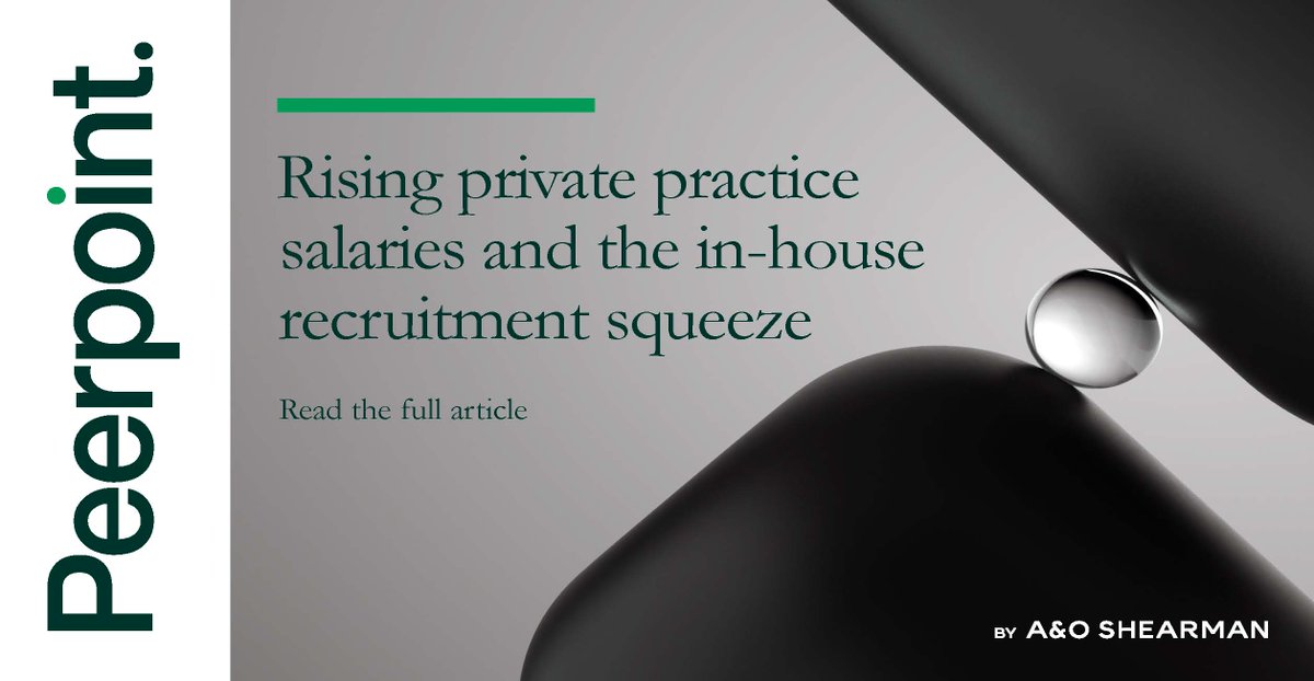 UK legal landscape shifts as private practice salaries rise, challenging in-house legal teams. Jenny Grotepass, our Head of UK and Europe, explores factors and strategies for talent retention: lnkd.in/eMFM8cMW