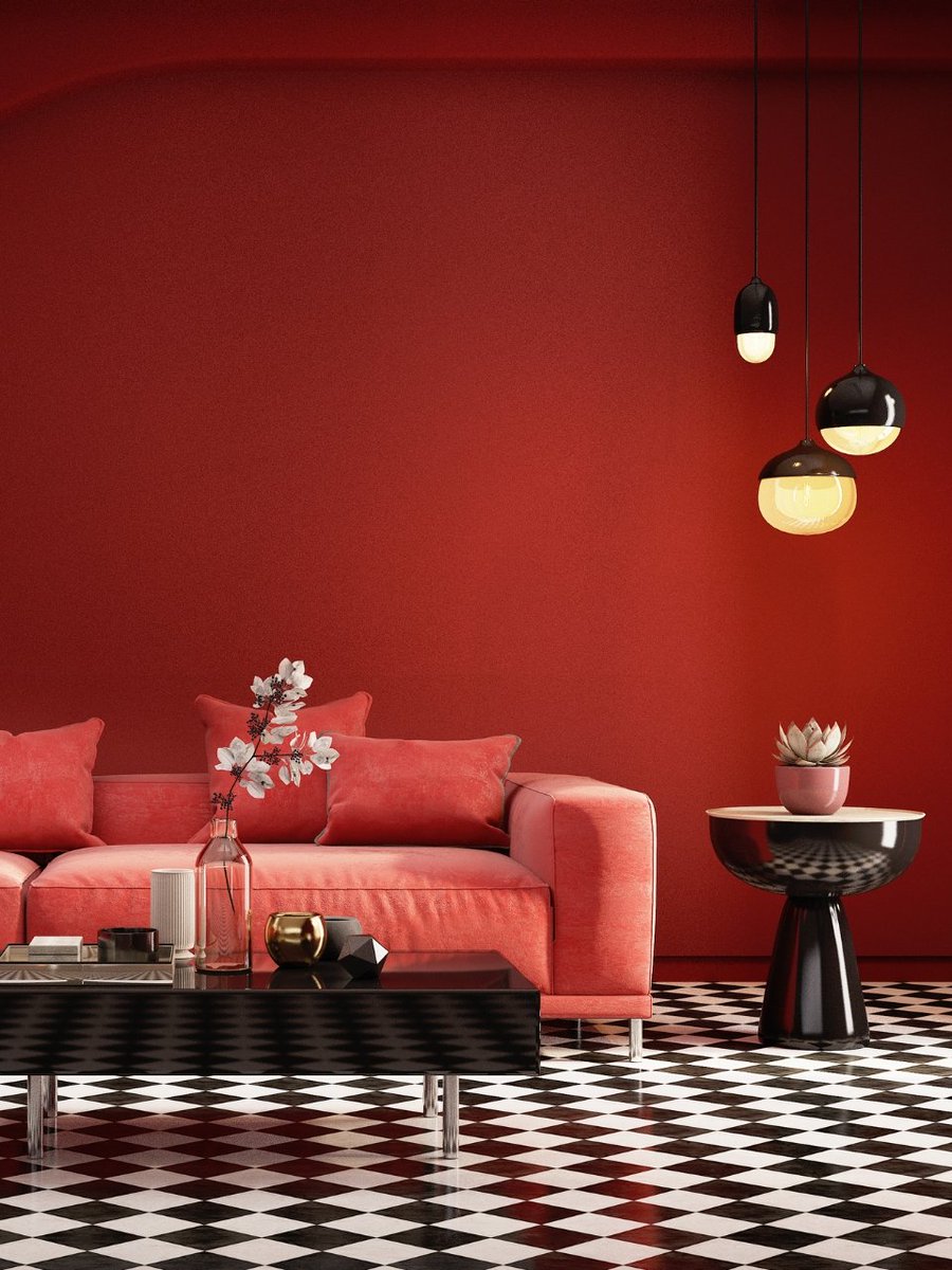 EwallSquare's tweet image. Drenched in bold elegance, this space speaks volumes of passion and power. A touch of red, a dash of black, and a whole lot of personality ❤️🖤

[ luxury interior, bold design, red decor, modern elegance, statement space ]

#luxuryinteriors #bolddecor #reddesign #modernhome