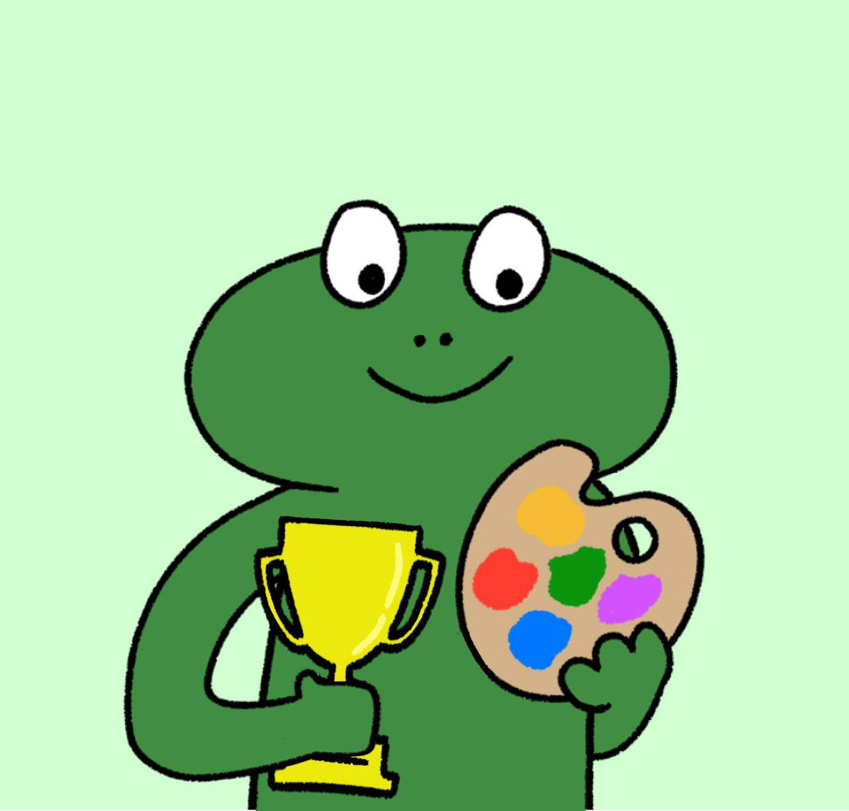 fabiennethefrog's tweet image. 🎨💰 DRAWING CONTEST – WIN UP TO $500! 💰🎨

Show me your best drawing of Fabienne the Frog 🐸! The funniest and most creative one will win! 🎉

🏆 Prizes:
🥇 1st place: $300
🥈 2nd place: $150
🥉 3rd place: $50

How to enter:
✅ Post your drawing under this tweet 📸
✅ Tag 2…