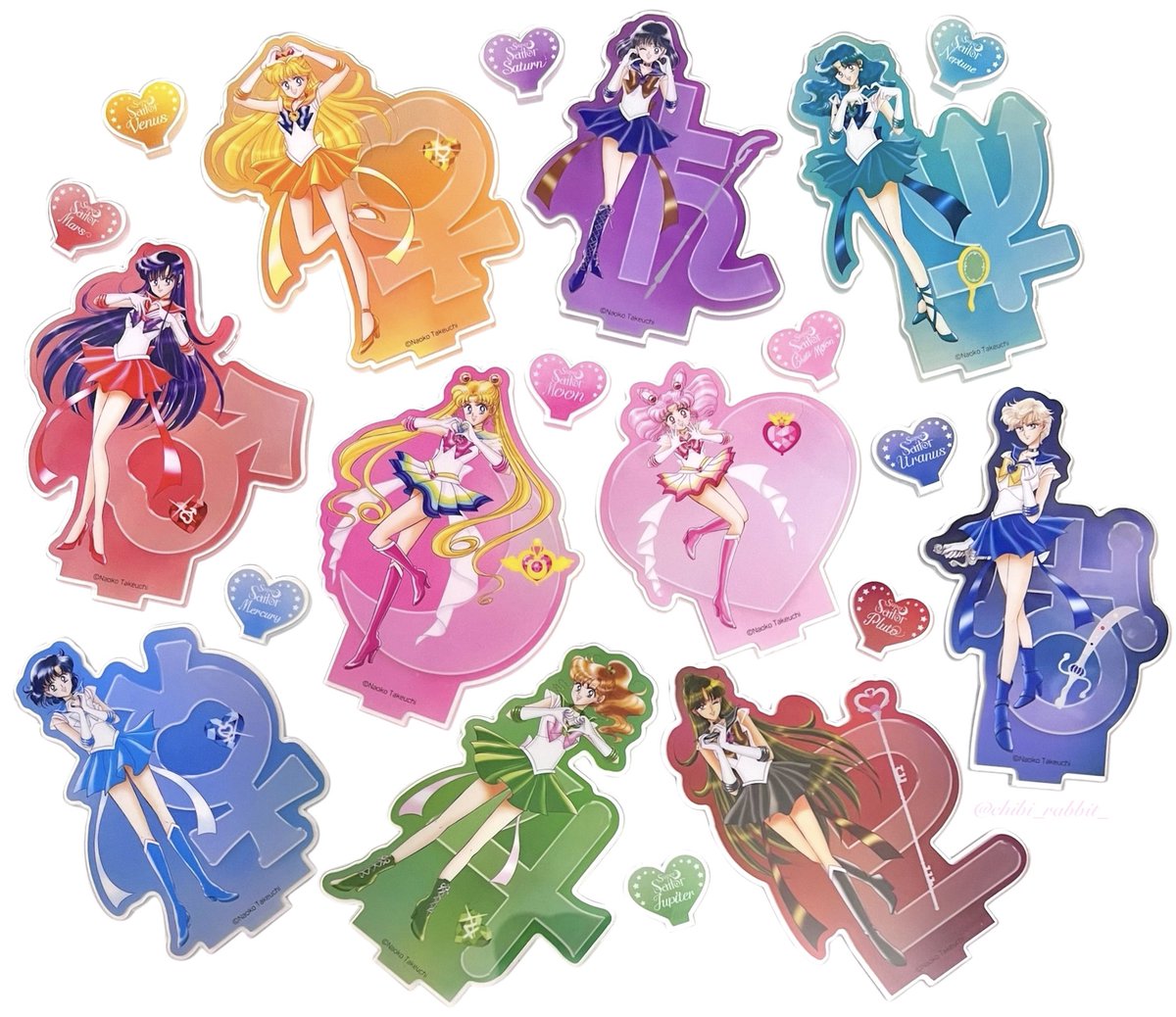 セーラームーン×明治コラボのアクリルスタンド、可愛すぎる??