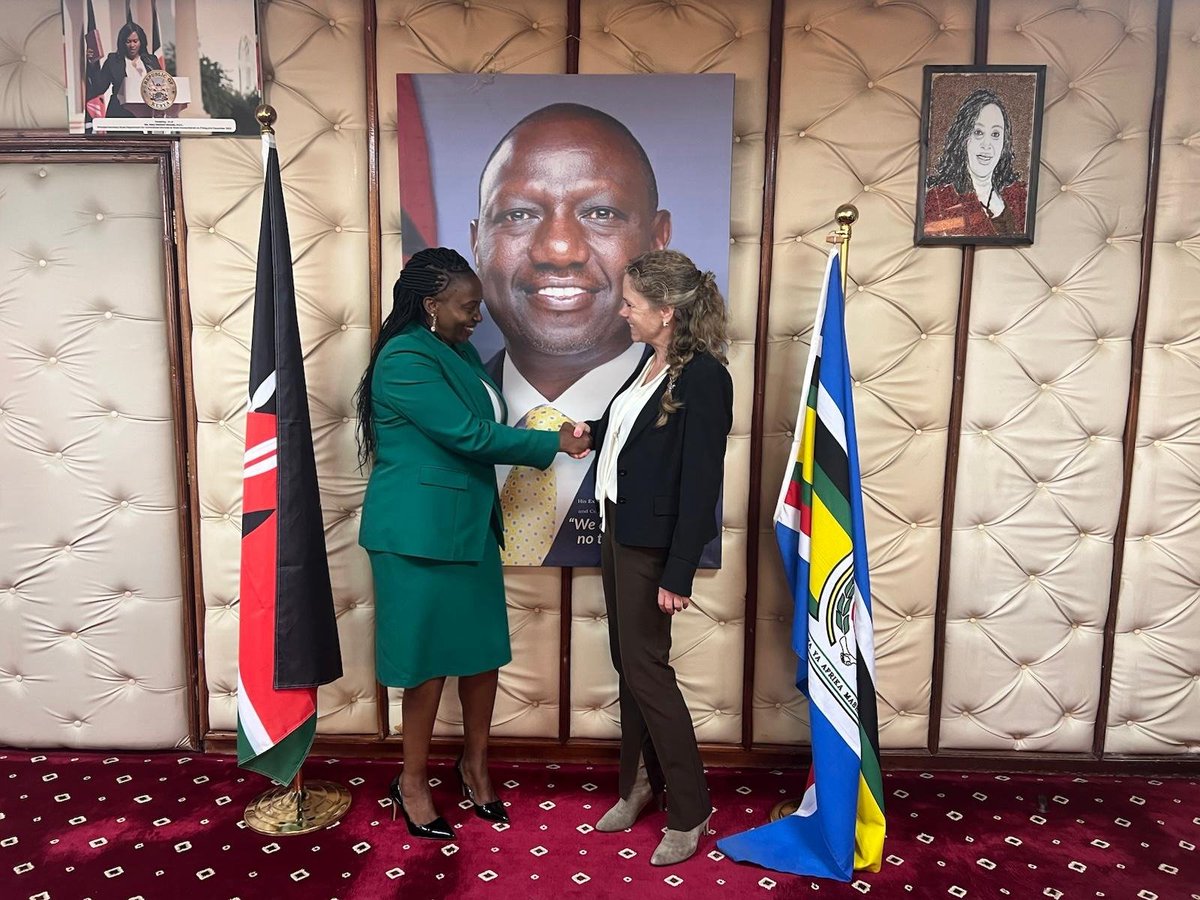 PharmAccessKE's tweet photo. Collaboration for Stronger Healthcare. Met with @psmuthoni and Dr Charles Kandie to explore strategies for institutionalizing quality healthcare at @MOH_Kenya, focusing on Digital innovation for data-driven decisions  and Stronger frameworks for patient safety &amp; accountability. https://t.co/FQd1nzn3vf