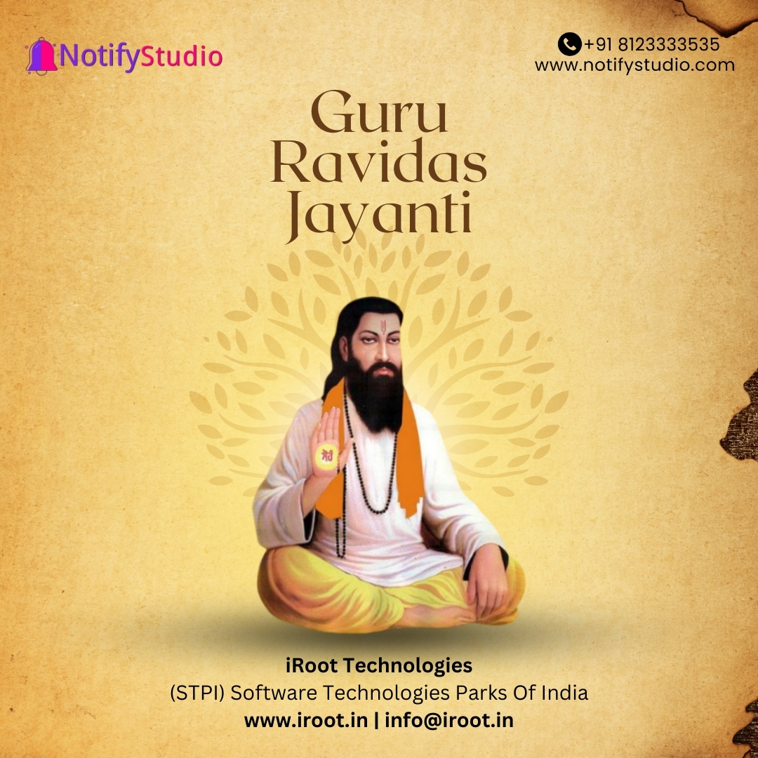 NotifyStudio's tweet photo. The true wealth is contentment – Guru Ravidas

At @NotifyStudio, we ensure your brand’s message reaches the right audience.🚀

🔗https://t.co/mCNBaoFF8l
#GuruRavidasJayanti #BjliStudio #NotifyStudio #WebDataStudio #UptimeStudio #PusherStudio #TeamStudio #iRootTechnologies https://t.co/vgjluFAsbk