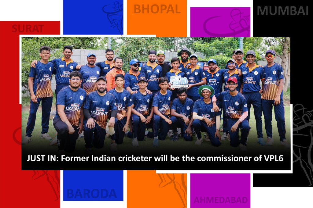 CricketValiant's tweet photo. Just in : #VPL6 - @vpl2020 🔥🙌🏼
#valiantpremierleague #cricket #mumbai #bhopal #ahmedabad #surat #baroda https://t.co/7Lb1hCKNpA