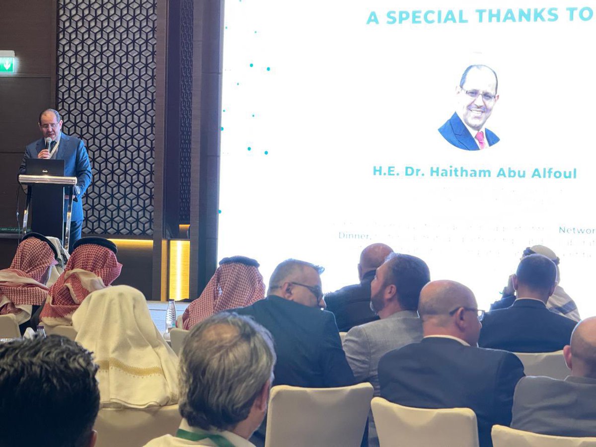 HaithamAbulfoul's tweet image. تشرفت مساء يوم أمس بحضور ورعاية فعالية لقاء التواصل "التشبيك" الهادف لتشجيع المزيد من الشراكات بين الشركات الأردنية 🇯🇴 والسعودية 🇸🇦 والذي نظمته #جمعية_انتاج @intajICTJO بالشراكة مع @DecSaudi   #مركز_الاقتصاد_الرقمي السعودي @Haniws. وسعدت بلقاء نخبة من الخبراء وقادة الأعمال…