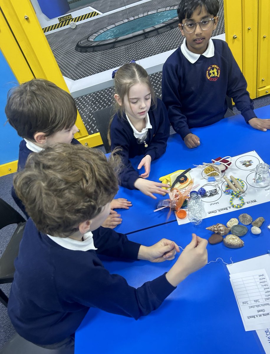 We took part in a workshop, ‘Caring about our oceans’