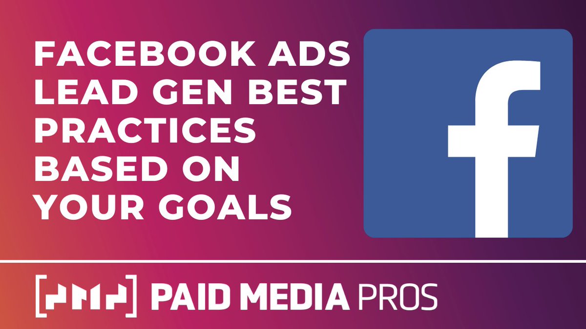 Joe Martinez (@milwaukeeppc) on Twitter photo Advertisers can customize Facebook lead forms to help get a higher volume or higher quality leads. In this <a href="/PaidMediaPros/">Paid Media Pros</a> video, we'll walk through the form setup process and talk about how the different strategies can impact each section of the form. >> youtu.be/WWqsnAq9YaU Advertisers can customize Facebook lead forms to help get a higher volume or higher quality leads. In this <a href="/PaidMediaPros/">Paid Media Pros</a> video, we'll walk through the form setup process and talk about how the different strategies can impact each section of the form. >> youtu.be/WWqsnAq9YaU