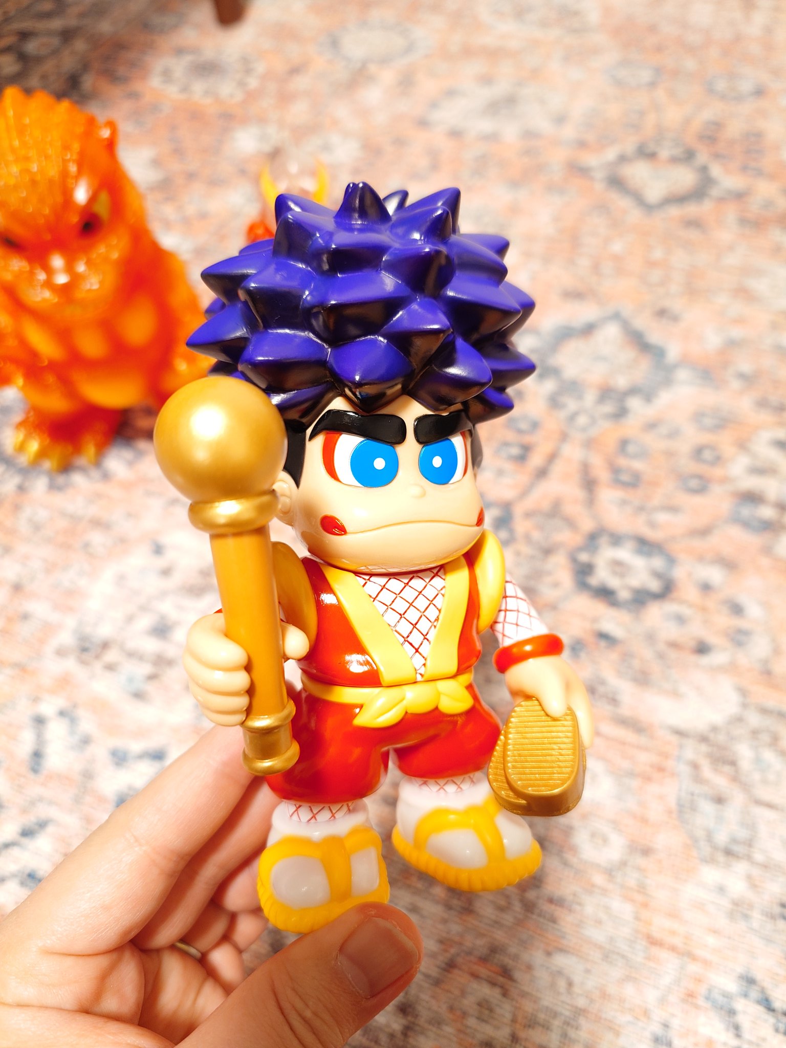 【名入れ無料】 訳あり商品 書き残す ソフビ ゴエモン FTWRTOYx幻怪屋 未開封 その他